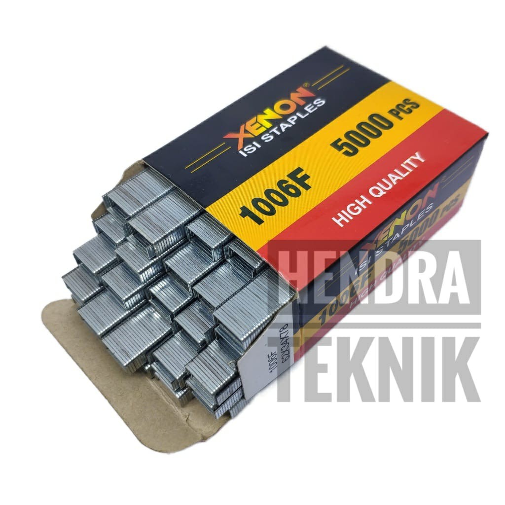 

ISI STAPLES TEMBAK 6MM 5000pcs ISI GUN TACKLER REFILL 1006F HEKTAR TEMBAK U isi 5000 biji