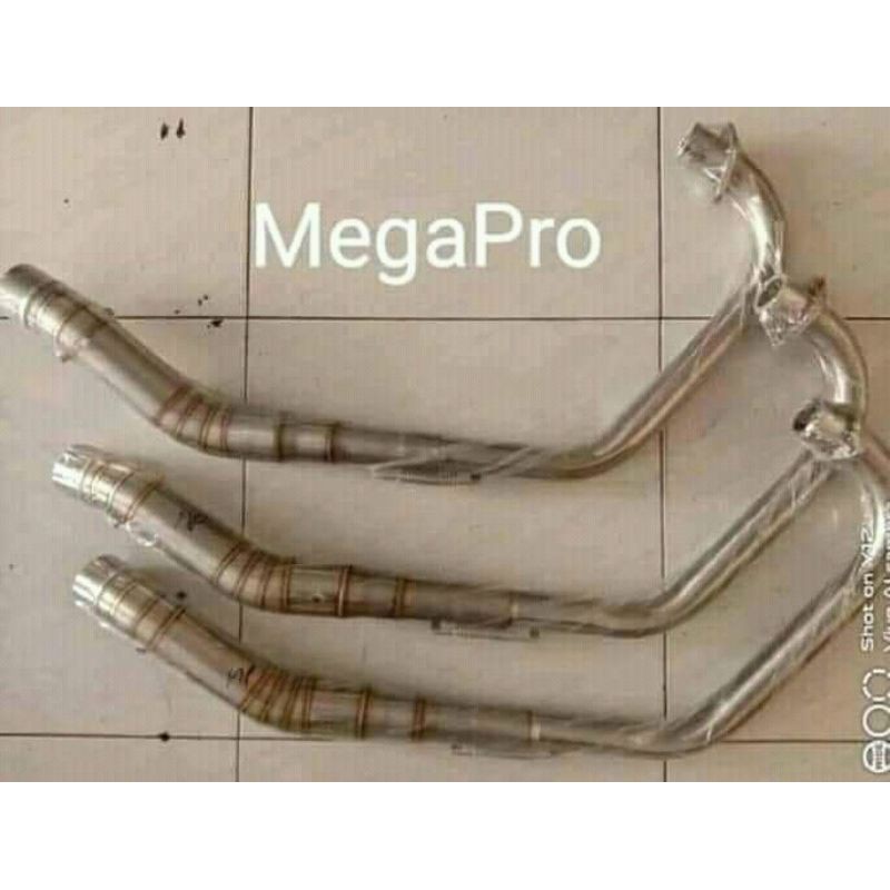 pipa leher knalpot Megapro primus megapro new