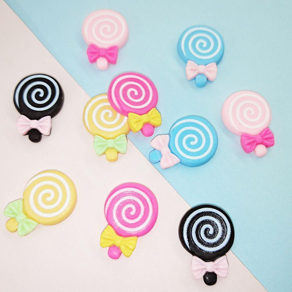 [Elegan] Resin Dekorasi Scrapbooking 10Pcs Hiasan Cabochon Telepon DIY