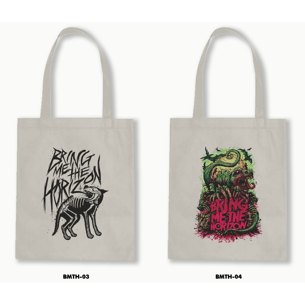 TOTE BAG BLACU - BRING ME THE HORIZON