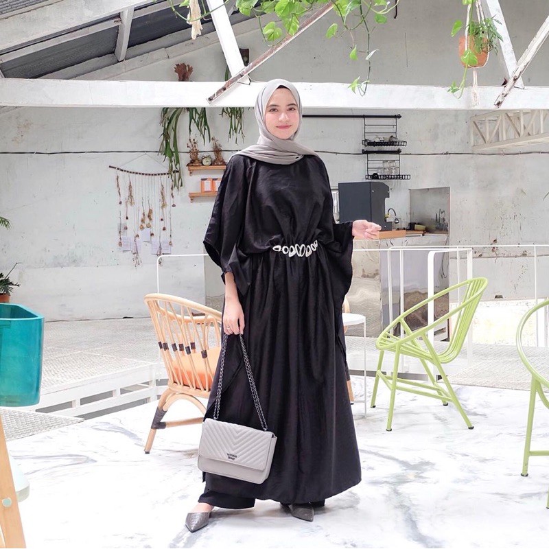 BLACK RAYA KAFTAN KALLYOUTFIT