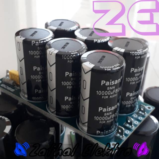 PSU 6 Elco Paisan 10000uf 80V