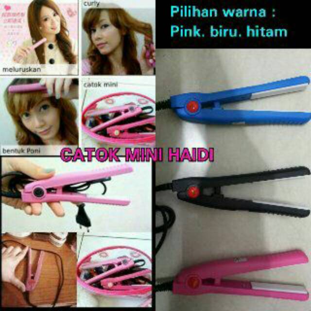 CATOK MINI HAIDI TOPSONIC - CATOK RAMBUT