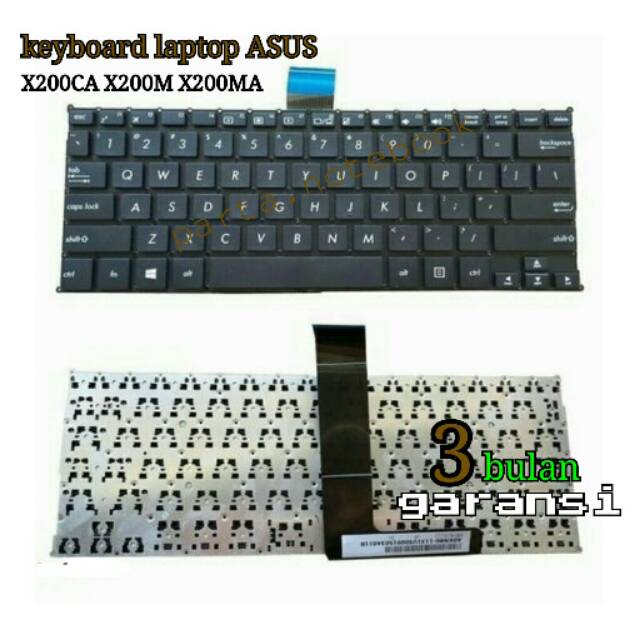 Keyboard Laptop Asus X200 X200CA X200M X200MA X200LA F200MA F200CA