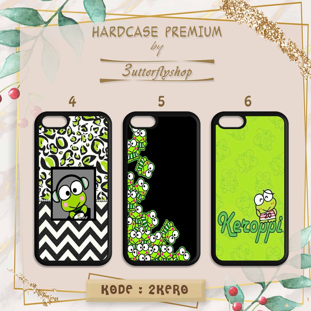 Hardcase Keroppi Cute casing case HP xiaomi samsung iphone oppo vivo realme redmi meizu