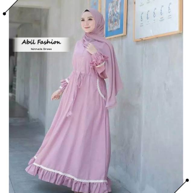 NIRMALA DRESS GAMIS PREMIUM GAMIS MURAH FASHION MUSLIM BERKUALITAS