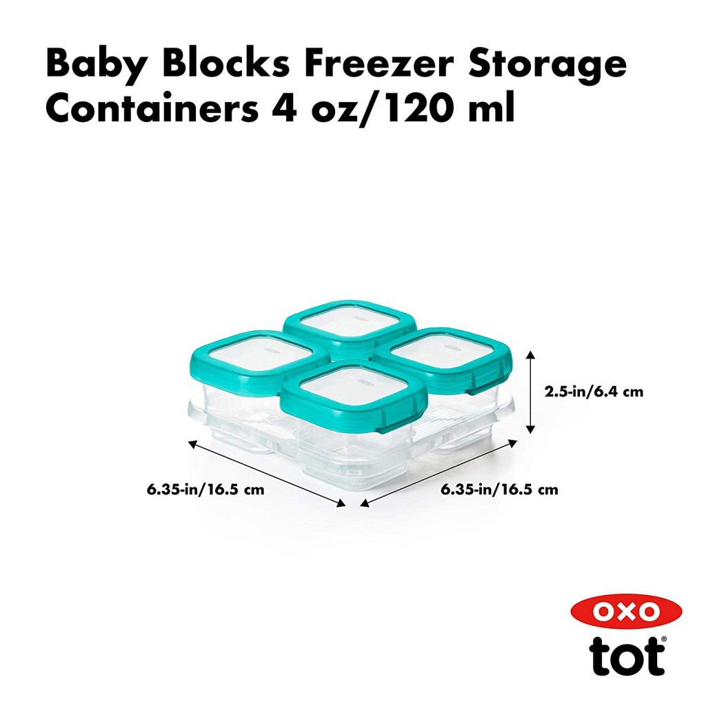 Oxo Tot Baby Blocks Freezer Storage 4oz