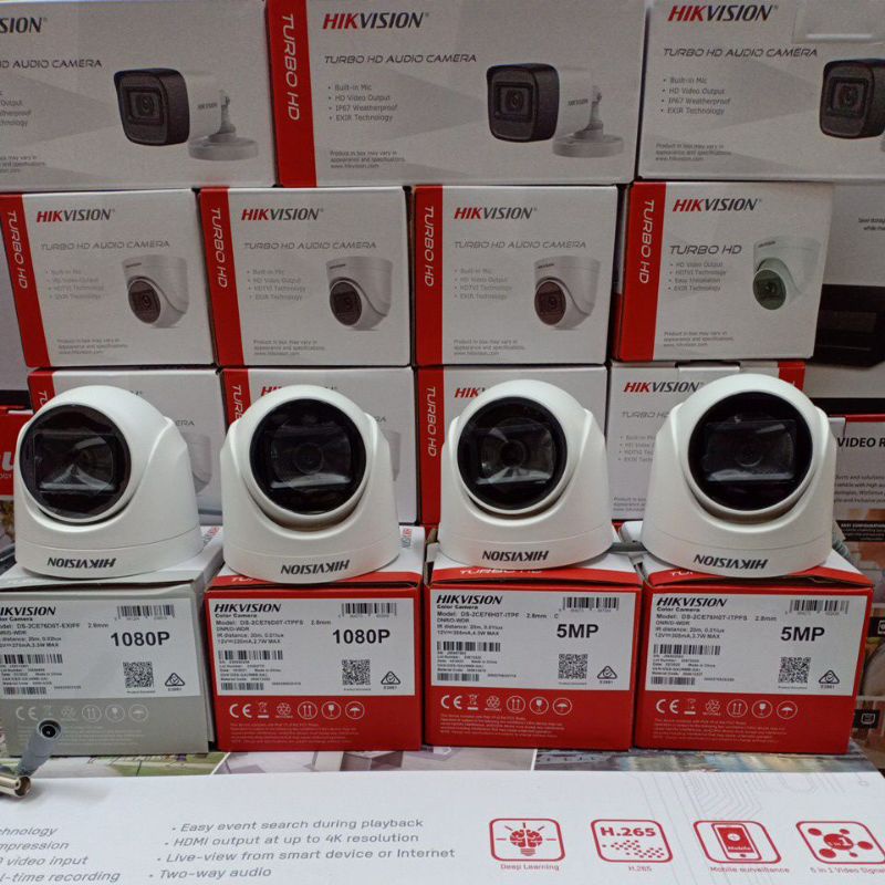 CAMERA CCTV HIKVISION 2MP / 5MP INDOOR AUDIO DAN NON AUDIO HIKVISION