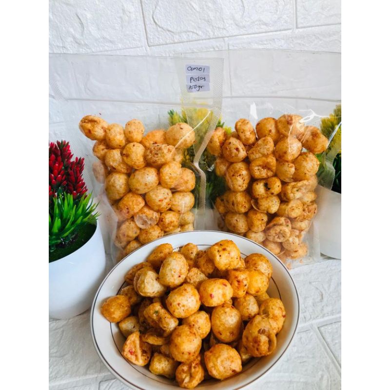 

Cimol Krispy pedas daun jeruk berat 100 gr