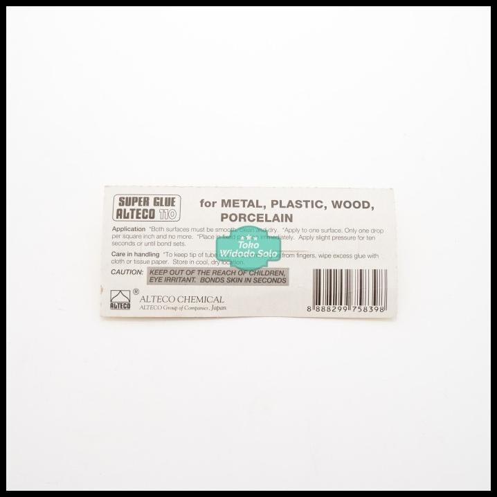 

Lem Super Glue Alteco 110 Lem Super Kuat Serba Guna 1 Lusin