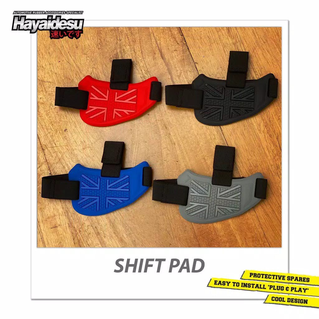 Shift Pad Pelindung Sepatu Motor Hayaidesu