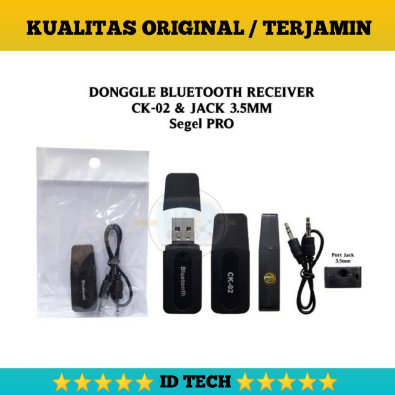 USB Bluetooth / Bluetooth Receiver / Receiver Bluetooth CK-02 + Jack 3.5MM