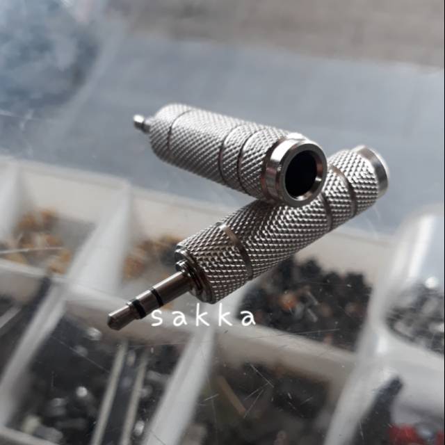 Jack Converter 6.5 to jack 3.5 Audio stereo