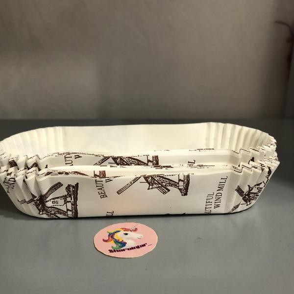 

❅3394✭ Windmill Kertas Kue Roti Bulat dan Lonjong Laminating High Quality Paper Cup 25pcs ©