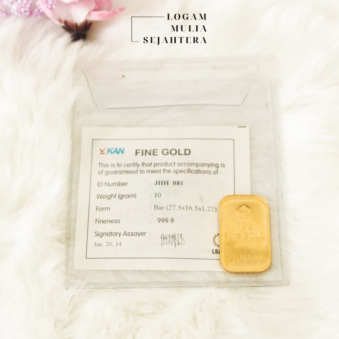 LOGAM MULIA 10 GRAM ANTAM RETRO