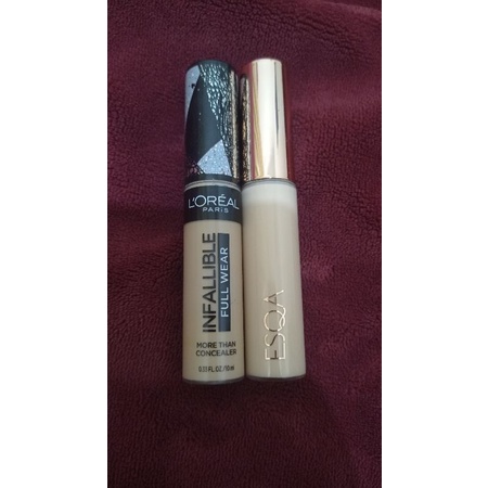 Preloved Esqa Flawless Liquid Concealer Vanilla Bonus Loreal Concealer