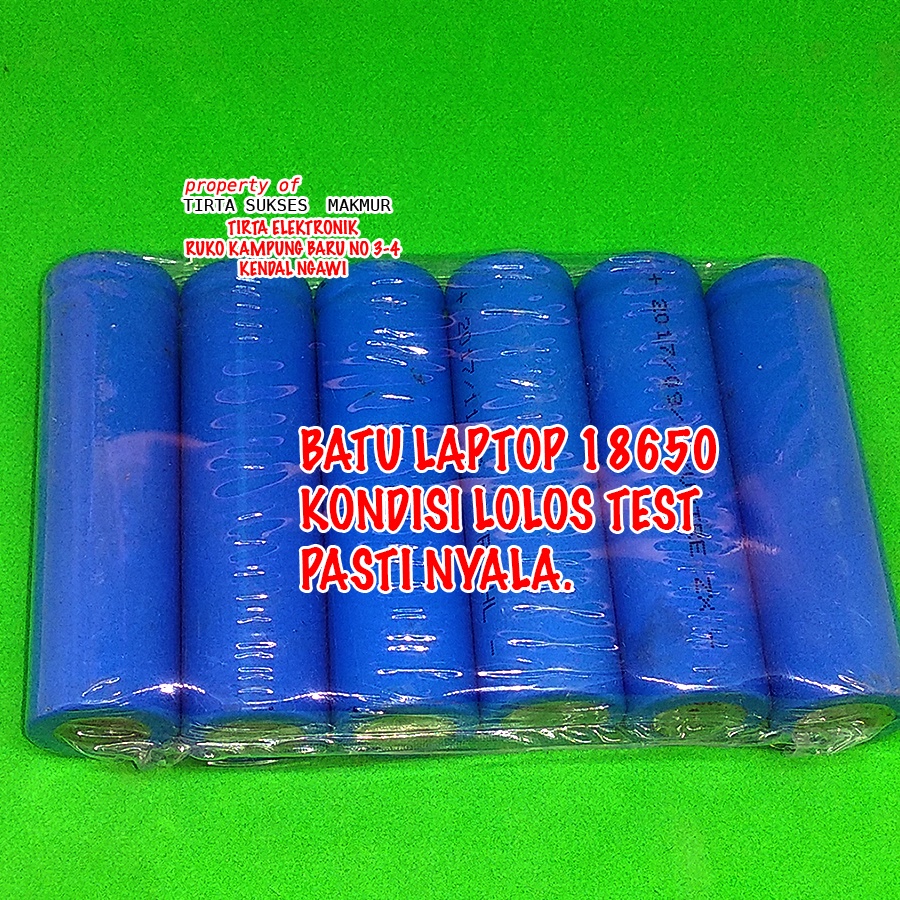 Battery Batre charger 18650 baterai baterai 18650 cabutan batre laptop