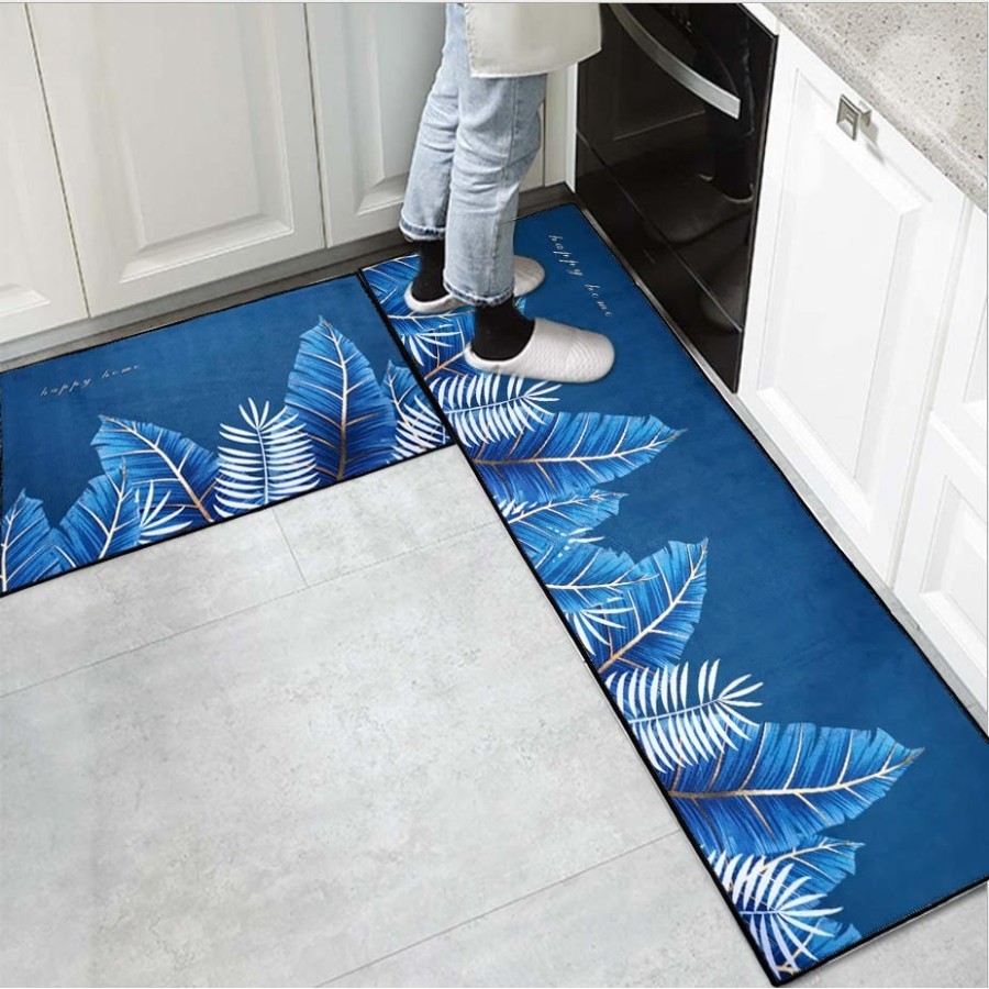 keset kaki anti slip 2 in 1 - keset kaki dapur anti slip - keset kaki pintu