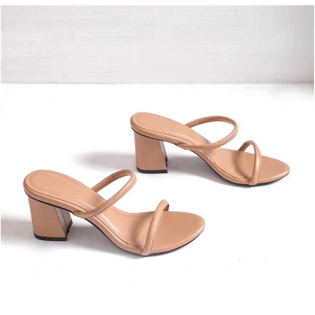 BELLE BLOCK HEELS 7cm