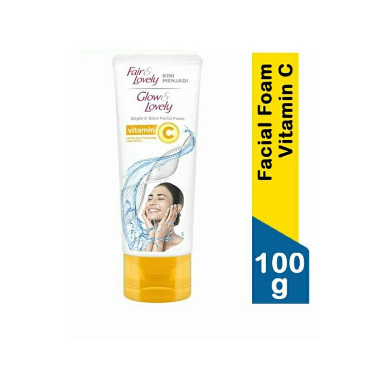 Glow &amp;Lovely Bright C Glow Facial FoamVitamin C 100G