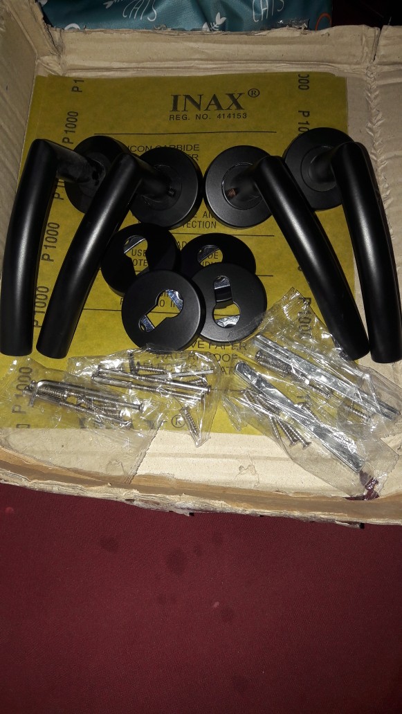 Soligen Kunci Pintu Rumah Slot Kamar Gagang Stainless