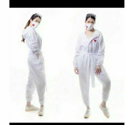 JUMPSUIT JAKET PELINDUNG DIRI YANG MODIS, NYAMAN & BISA DICUCI APD HAZ