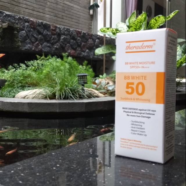 Sunblock Theraderm BB White SPF 50