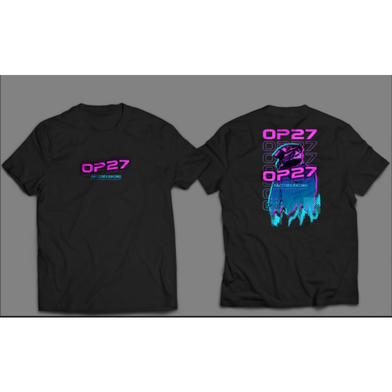 Tshirt kaos op27 factory - riders #21