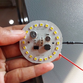 modul led ac 18w socket nyala putih