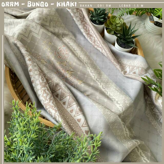 Bungo kain original bungo dress ria miranda raya series 2020