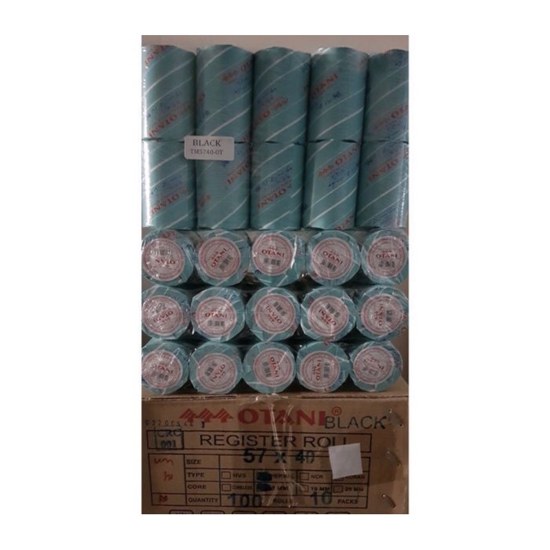 

KERTAS STRUK THERMAL OTANI 57X40 ( 1 pack isi 10 roll )