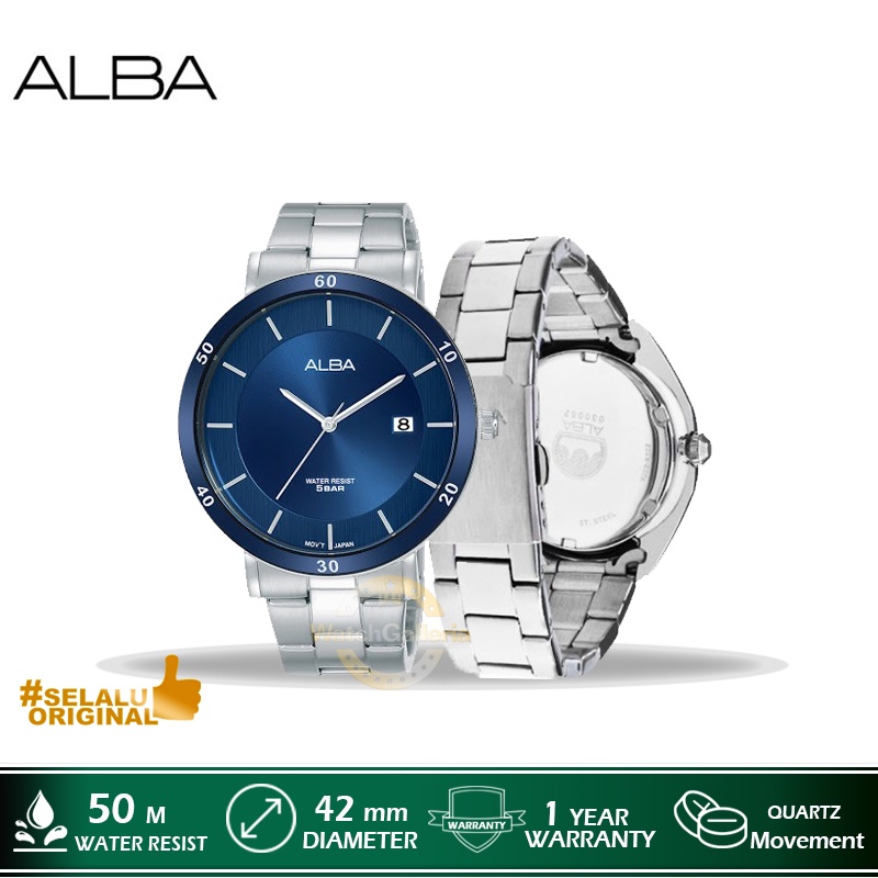Alba Analog Man AS9H69X1 AS9H69 Prestige