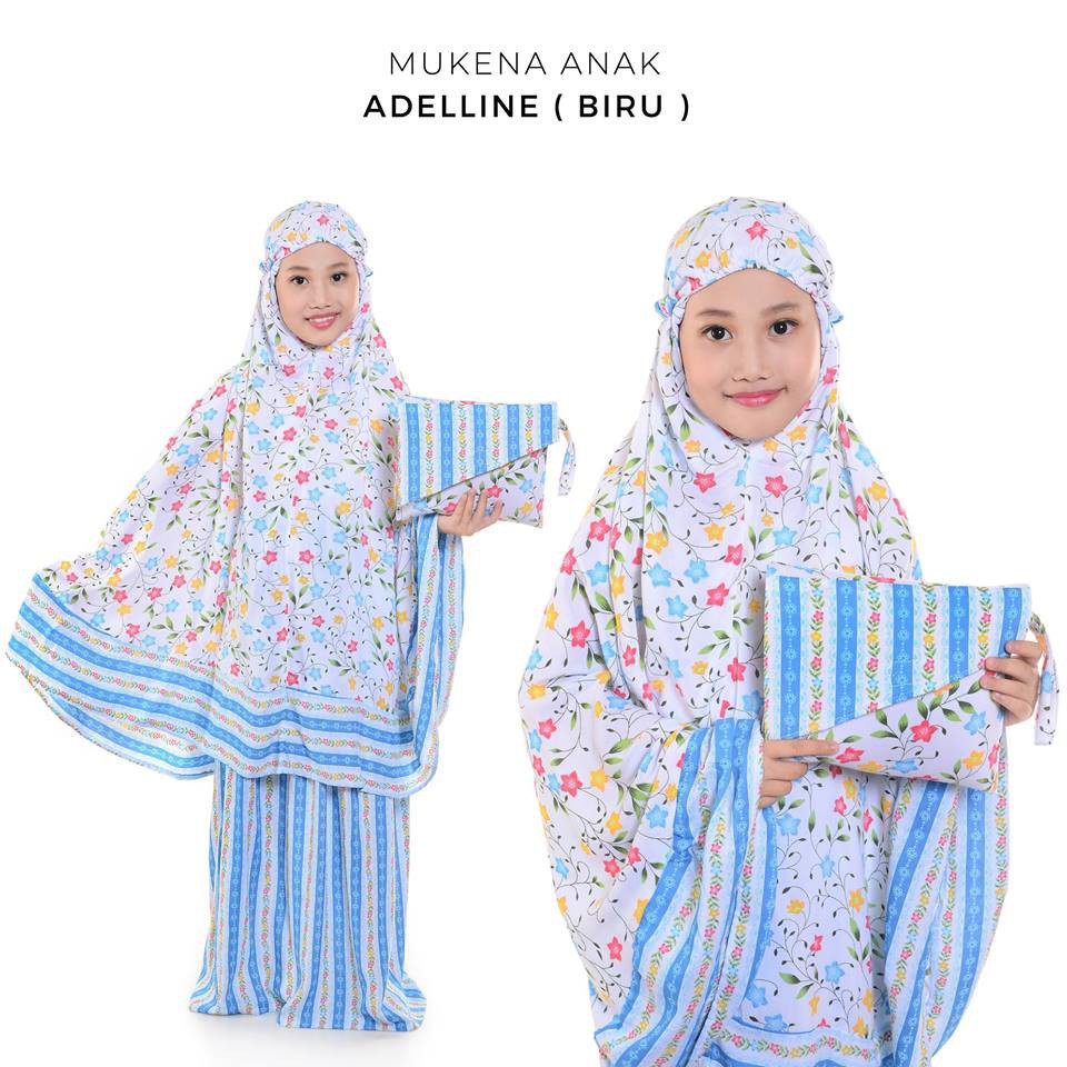 GROSIR MURAH/PROMO MUKENA MEWAH GROSIR MUKENA ANAK ADELLINE ORIGINAL