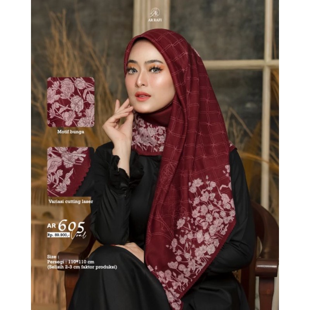 AR 605//ARRAFI HIJAB//SEGIEMPAT//TERBARU//TERLARIS//COD