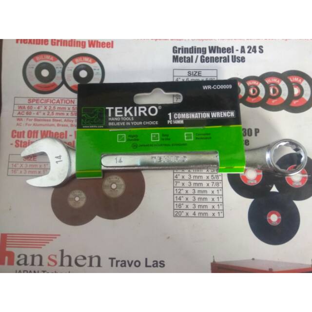 Kunci Ring Pas 14" TEKIRO