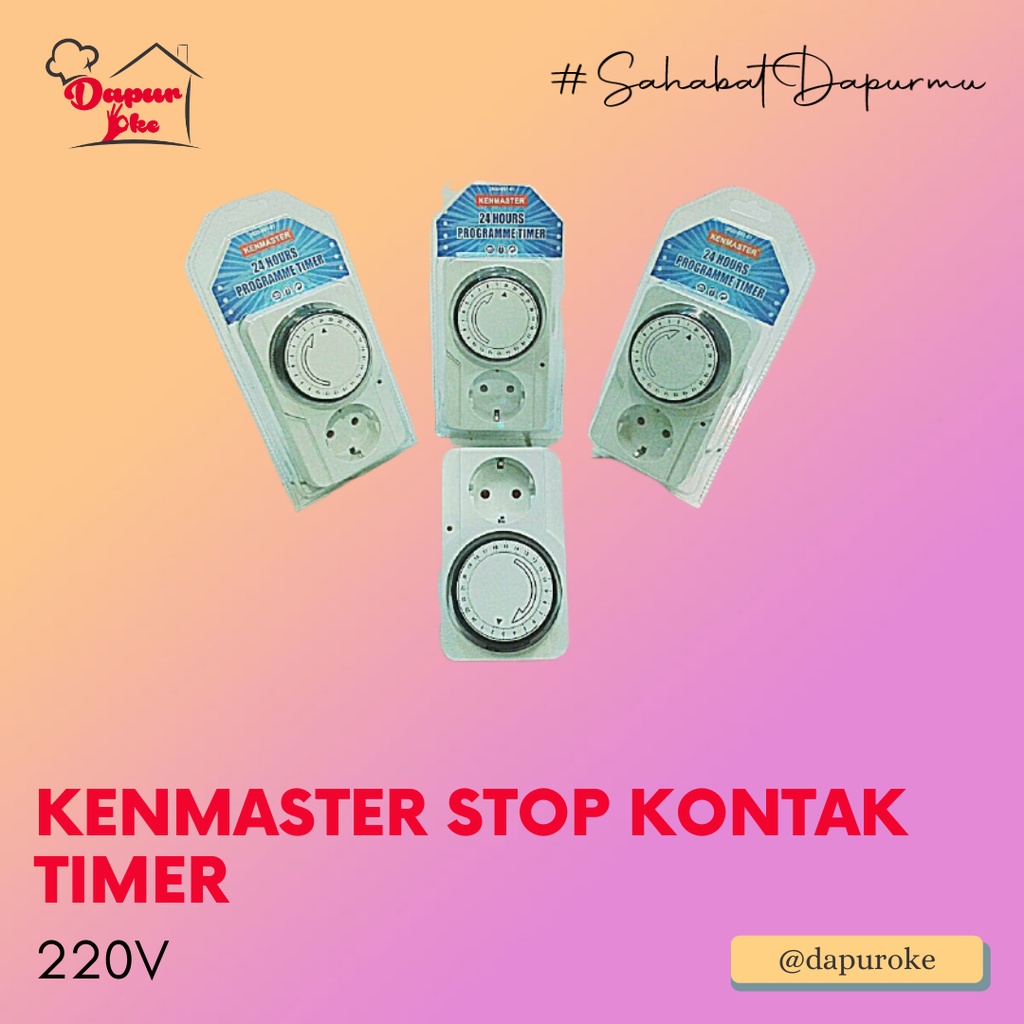 Kenmaster Stop Kontak Timer