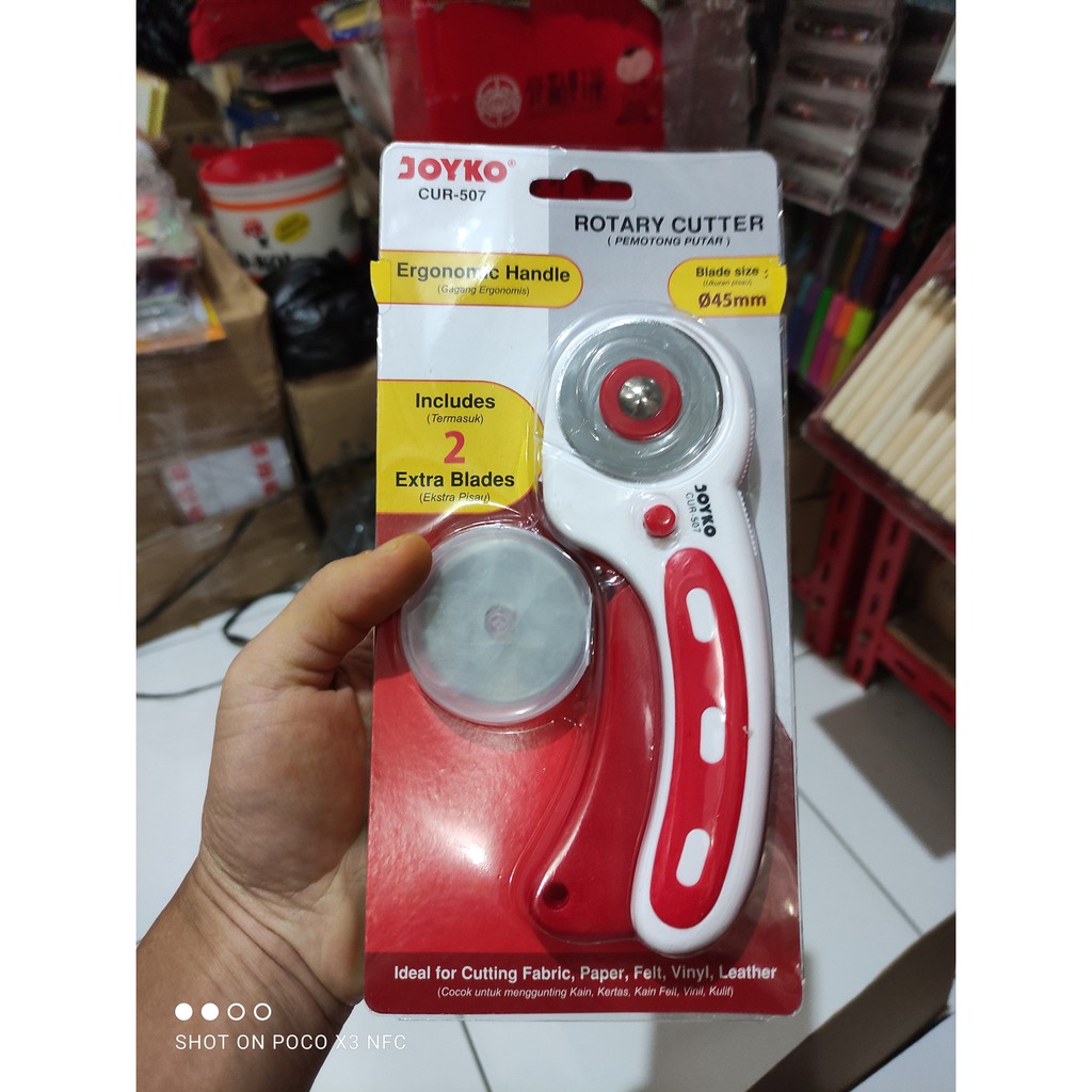

rotary cutter cur 507 joyko pemotong kain