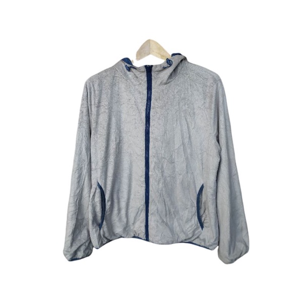 Jaket Casual Parasut Reversible Uniqlo Original