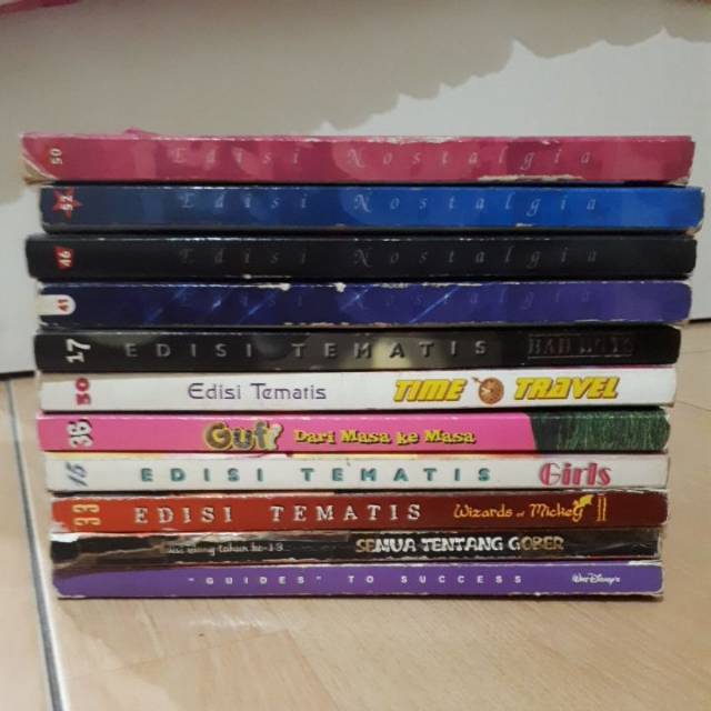 komik paman gober edisi tematis nostalgia semua tentang gober guides to success preloved second