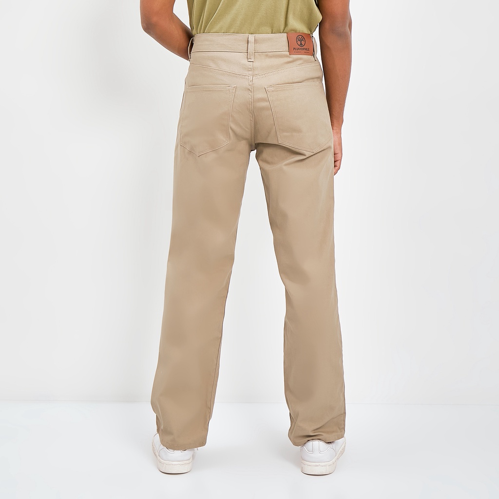 Pluviophile - Chino Basic Reguler celana chino standar - Mocca