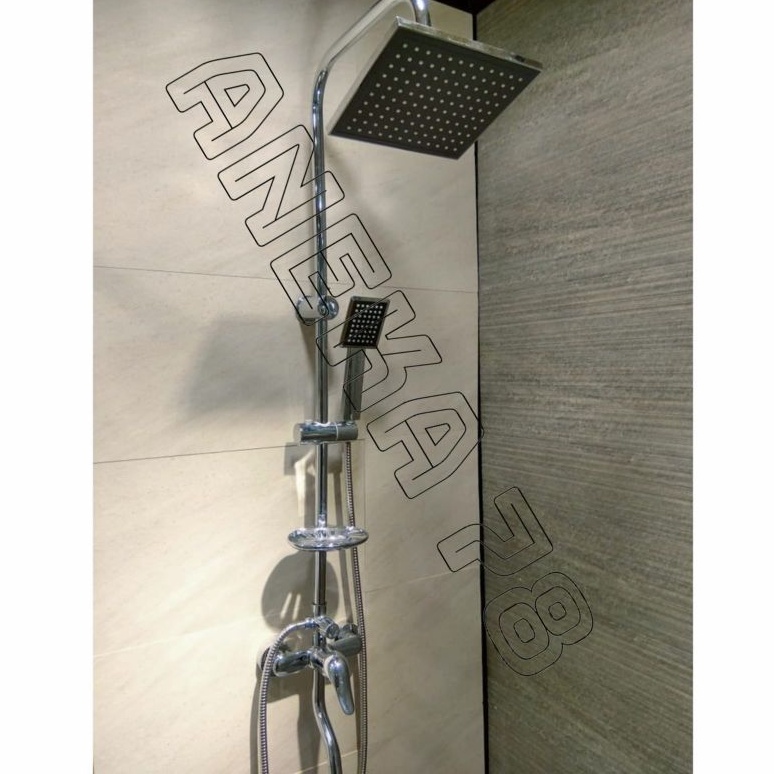 SHOWER COLUMN SET KRAN PANAS DINGIN. TIANG SHOWER LENGKAP KERAN PANAS DINGIN