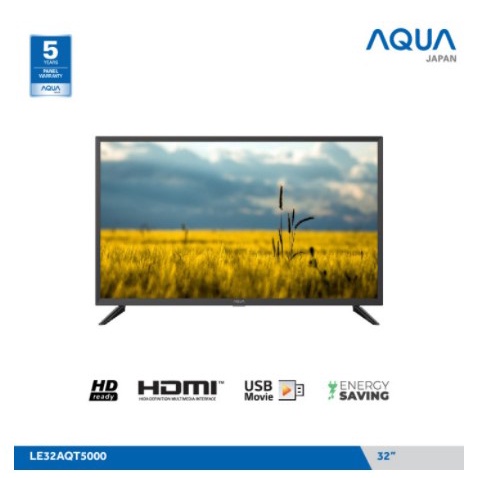 TV LED AQUA LE32AQT5000 | LED AQUA 32 Inch GARANSI RESMI |TV AQUA LE32AQT5000 TERBARU