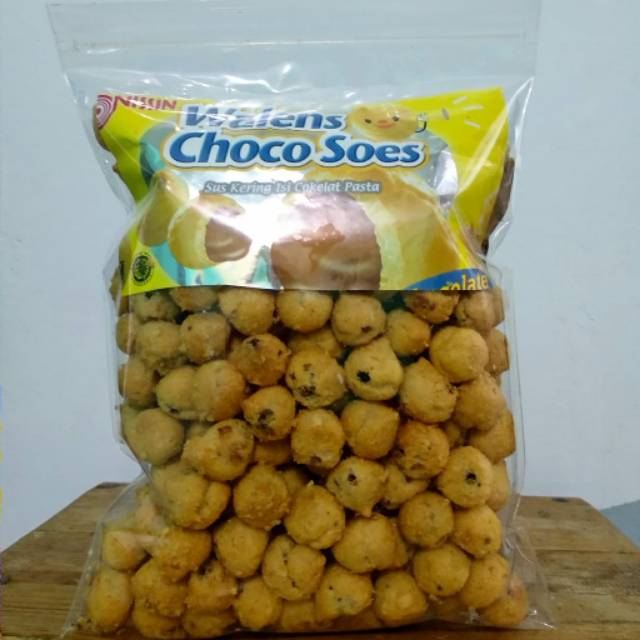 

Nissin Walens Soes Coklat 250 gram / soes kering