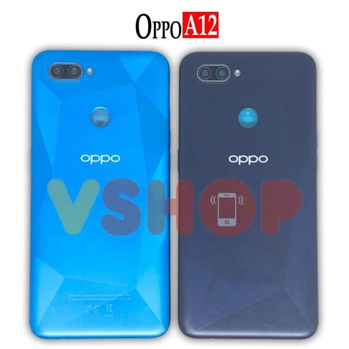 Backdoor Back Door Tutupan Baterai Belakang Oppo A12 CPH2083 CPH2077