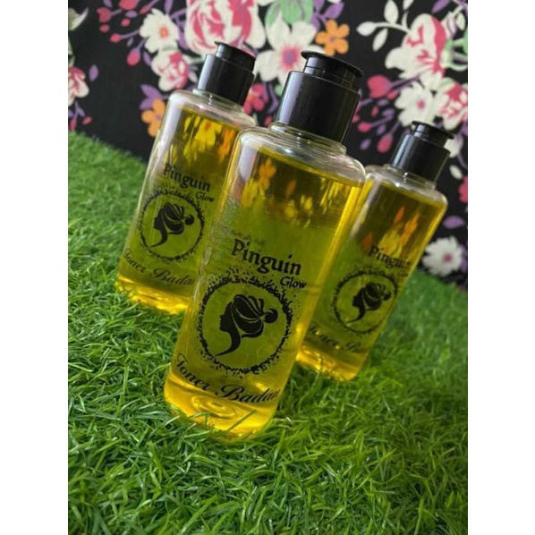 toner badan pinguin glow