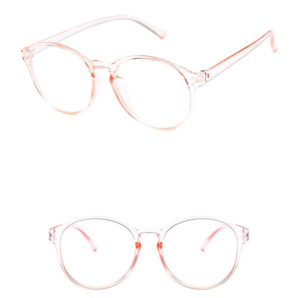 Mxbeauty Kacamata Frame Bulat Korean PC Fashion Vintage Round Eyewear