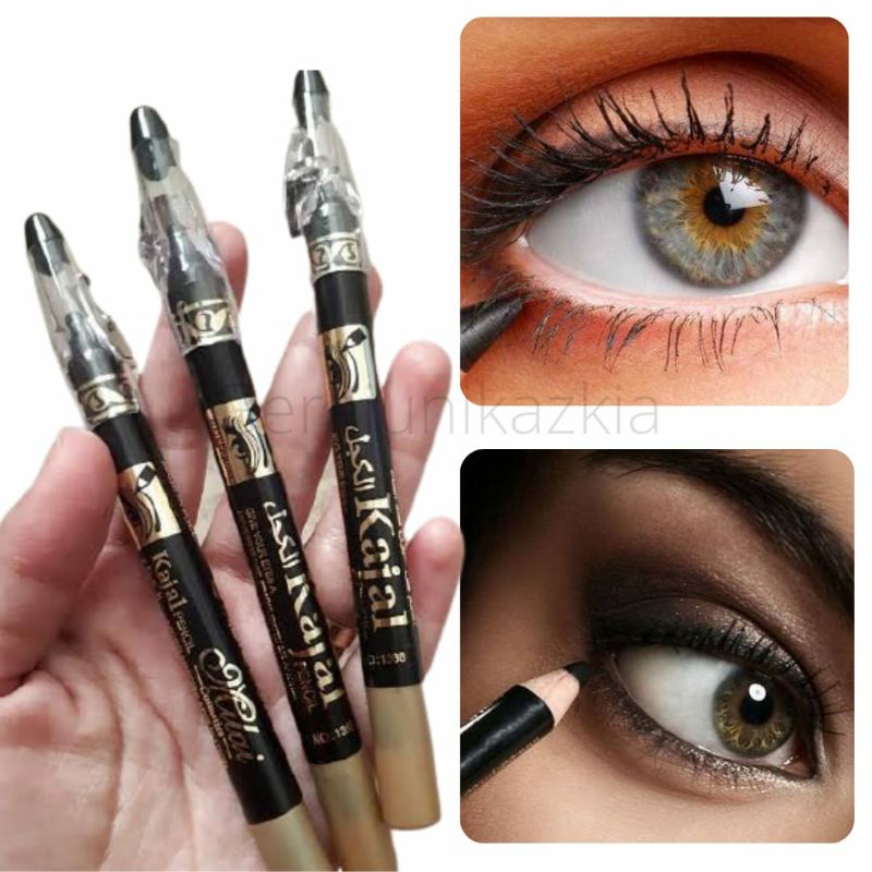 Celak Mata Celak Arab Kajal Eyeliner Pensil Pencil Waterproof Original Saudi