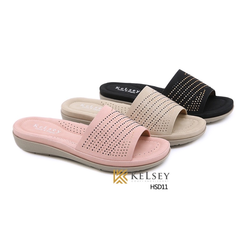 (GRATIS ALAS KAKI) NICOLE SENDAL SLIP ON KELSEY HSD11 SHOES WANITA IMPORT ANTI SLIP