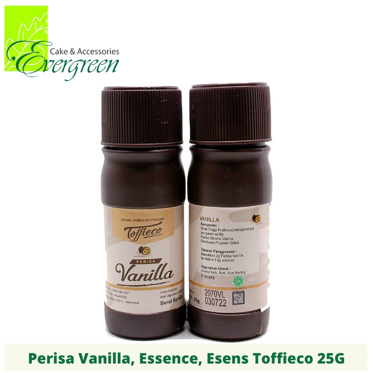 

Perisa Vanilla, Essence, Esens Toffieco 25g