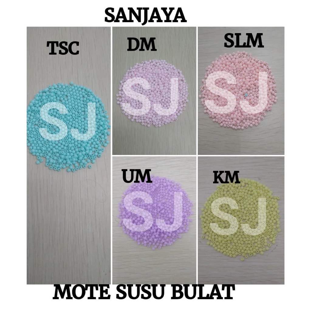 MOTE SUSU / MANIK SUSU / MANIK SUSU PASTEL / MOTE BULAT / MANIK BULAT / MANIK SUSU BULAT / MOTE SUSU BULAT 3MM